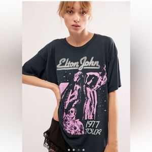 Daydreamer Elton John oversized tshirt